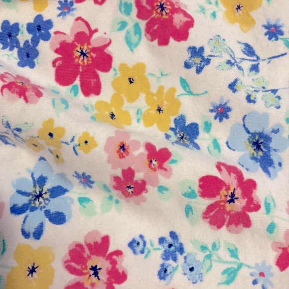 3/20 Little Me Baby Girl’s Long Sleeve Floral Shirt Size 9 - 12 Months - Picture 4 of 4